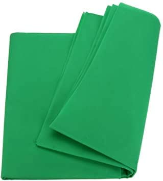 Green Background Cotton Clothe
