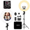 GVM 14s Ring Light with Tripod Stand, 14 inch Ring Light