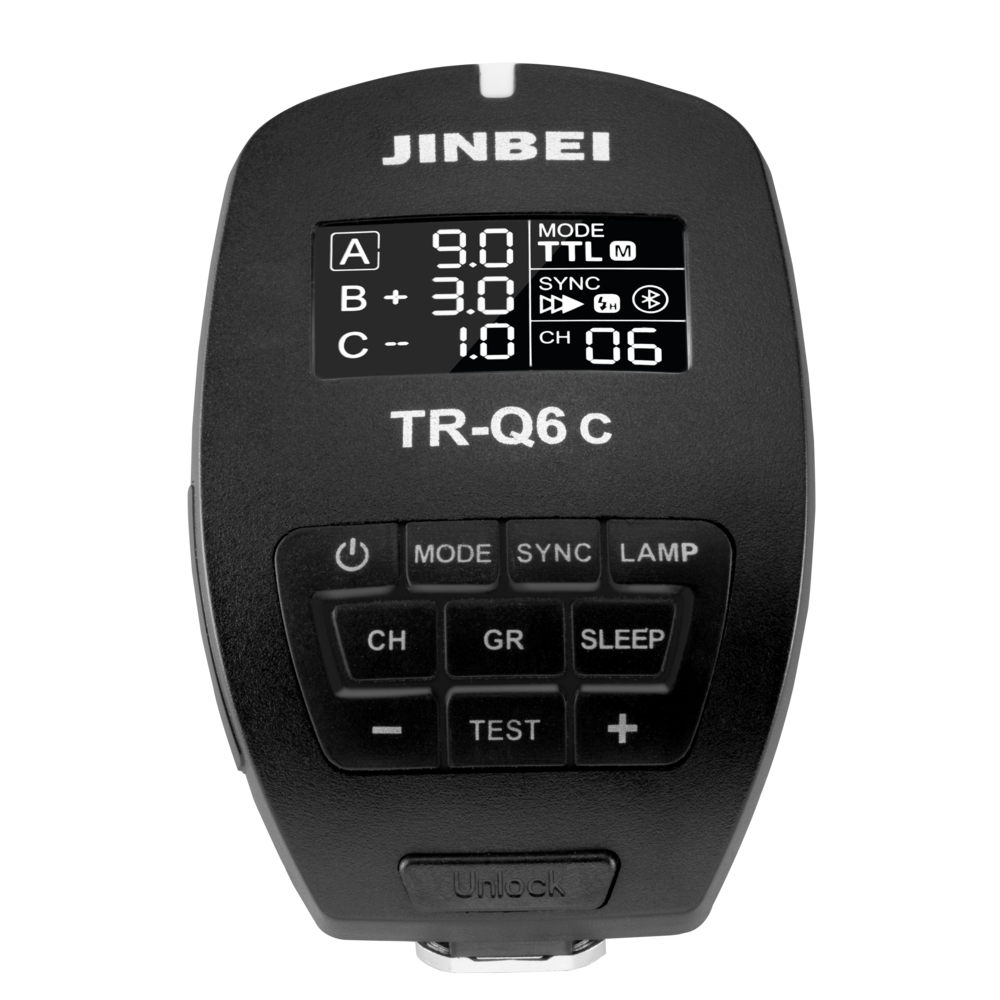JINBEI TR-Q6 TTL Bluetooth radio transmitter For Canon