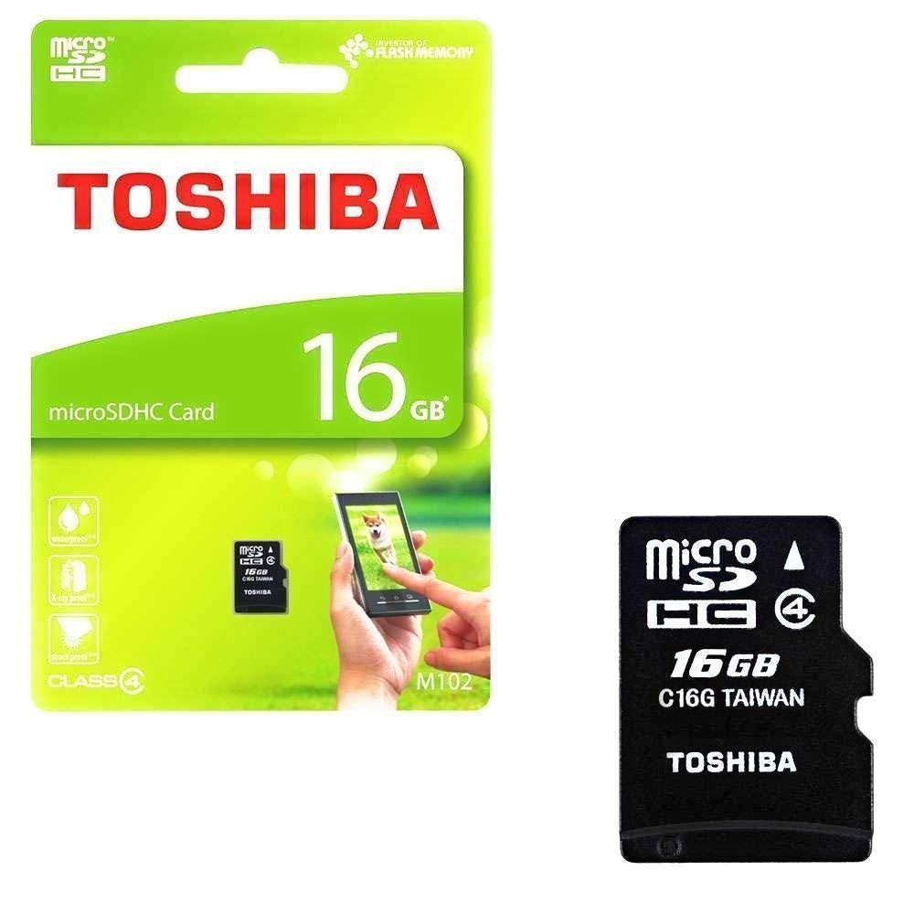 Toshiba 16GB Micro SD Memory Card