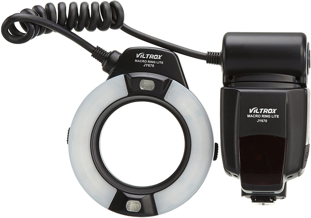 Viltrox JY670 Macro Ring Light TTL Ring Flash Light