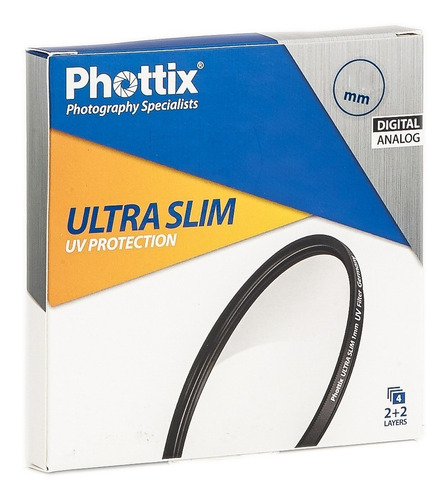 PHOTTIX 52MM ULTRA SLIM UV PROTECTION