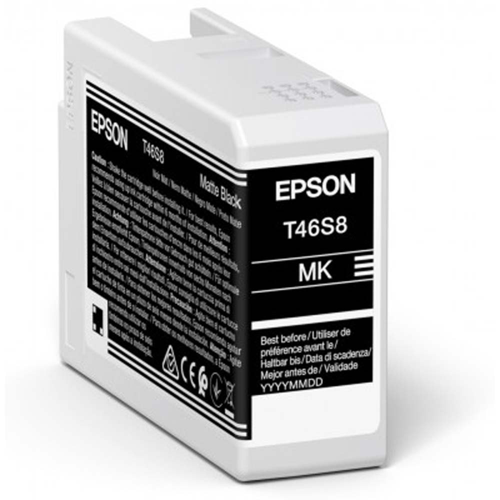 EPSON T46S8 MATTE BLACK ULTRACHROME PRO 10 INK 25ML