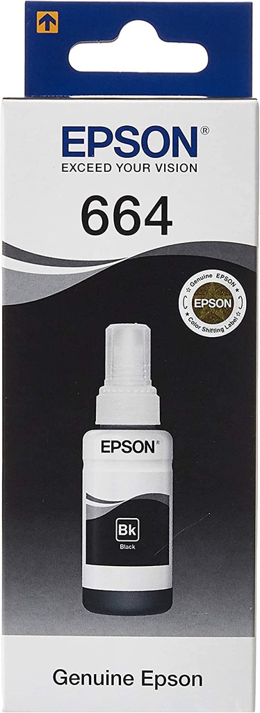 EPSON T6641 70ML BLACK INK