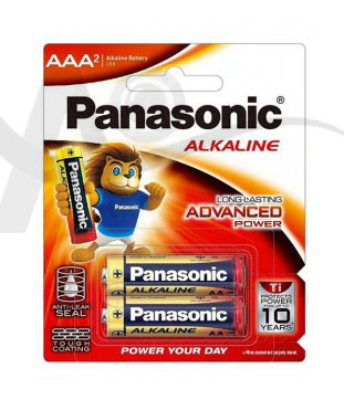 Panasonic Battery AAA2 Alkaline