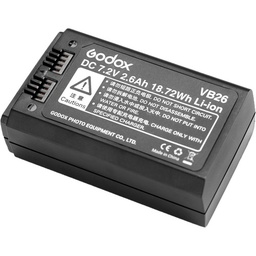 [006039] Godox VB26 Battery for V1 Flash Head