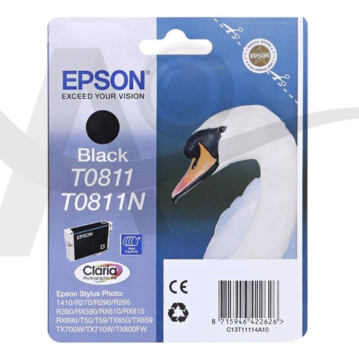 EPSON 1410/R270...BLACK T0811/N INK