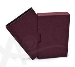 [003602] ADH-07 A6 MAROON STICKY ALBUM WITH BOX