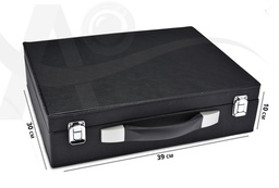 [003455] A4 LEATHER BLACK BOX